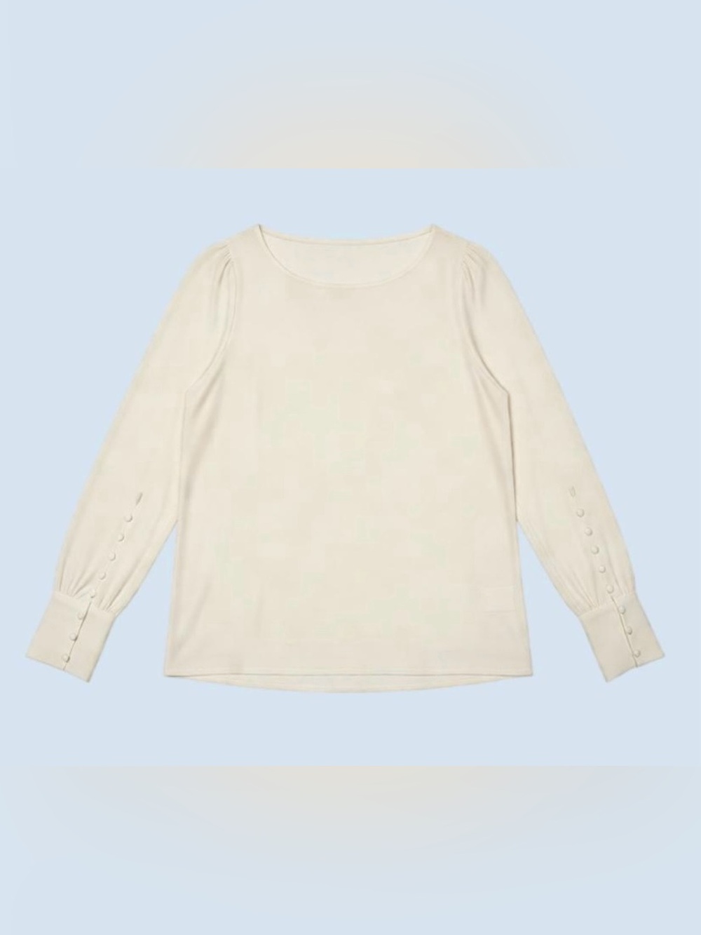 Express White Blouse - Elegant & Feminine
